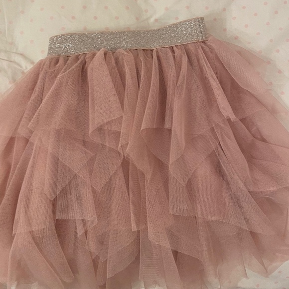 Popatu dusty rose skirt  size 5-6 - Picture 1 of 5